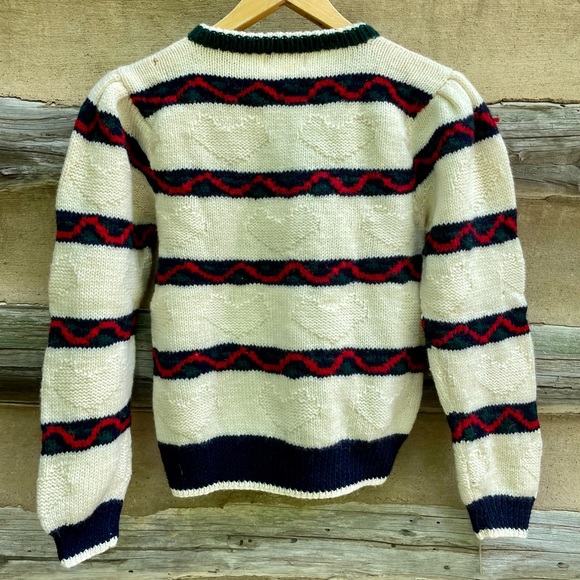 Vintage Skyr Sportswear 100% Wool Sweater - Picture 2 of 10